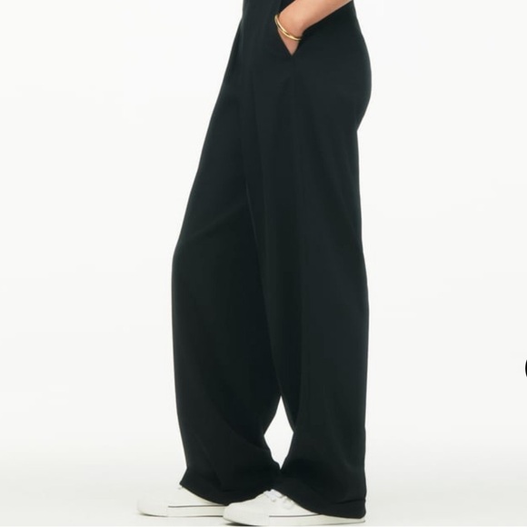 NWT/ZARA INTO THE CLASSICS COLLECTION BLACK HIGH WAISTED PLEATED PANTS SZ: S - Picture 3 of 16